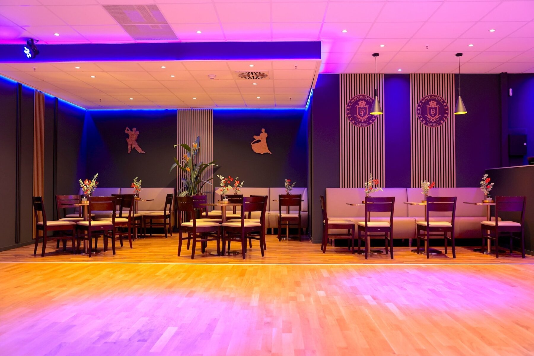 Die Räume des DANCEIMPERIAL