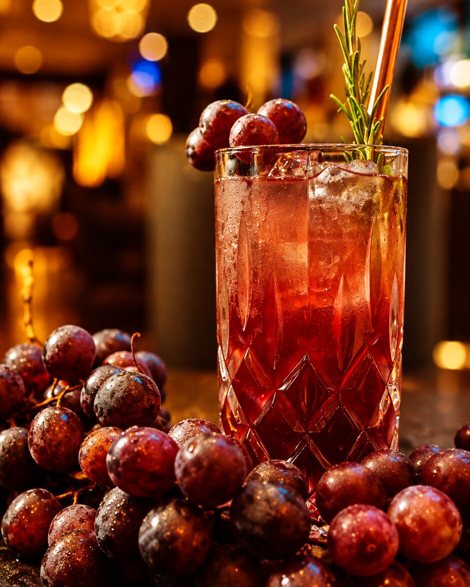 Vineyard Tonic, Monatscocktail der Bar im DANCEIMPERIAL Regensburg