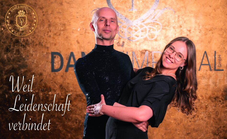 Gutschein-Motiv "Weil Leidenschaft verbindet" – DANCEIMPERIAL Regensburg