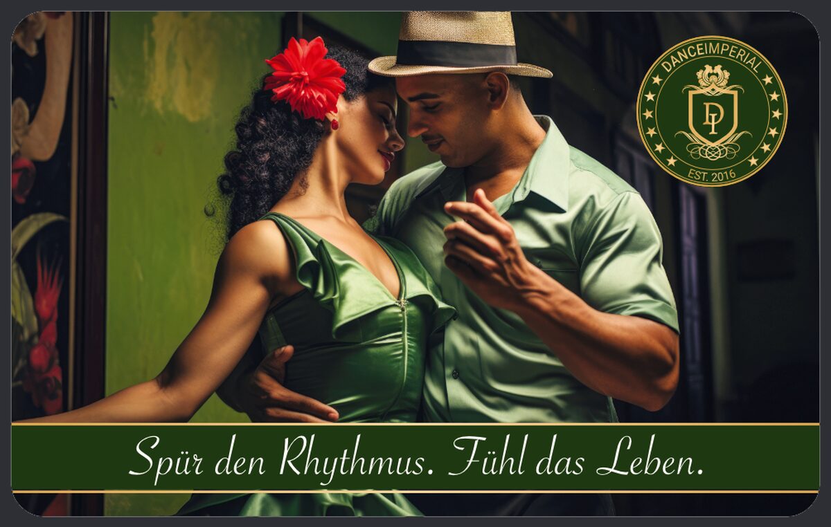 Gutschein-Motiv "Salsa Flair" – DANCEIMPERIAL Regensburg