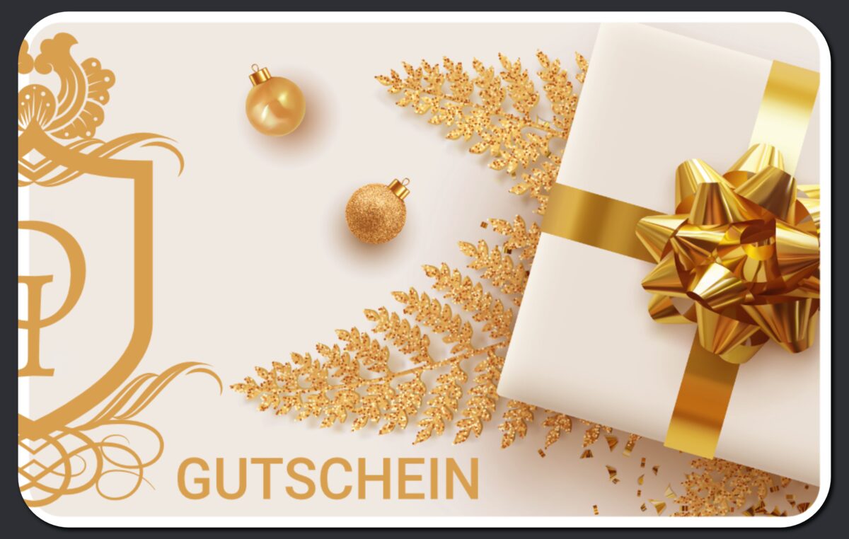 Gutschein-Motiv "Goldene Bescherung" – DANCEIMPERIAL Regensburg