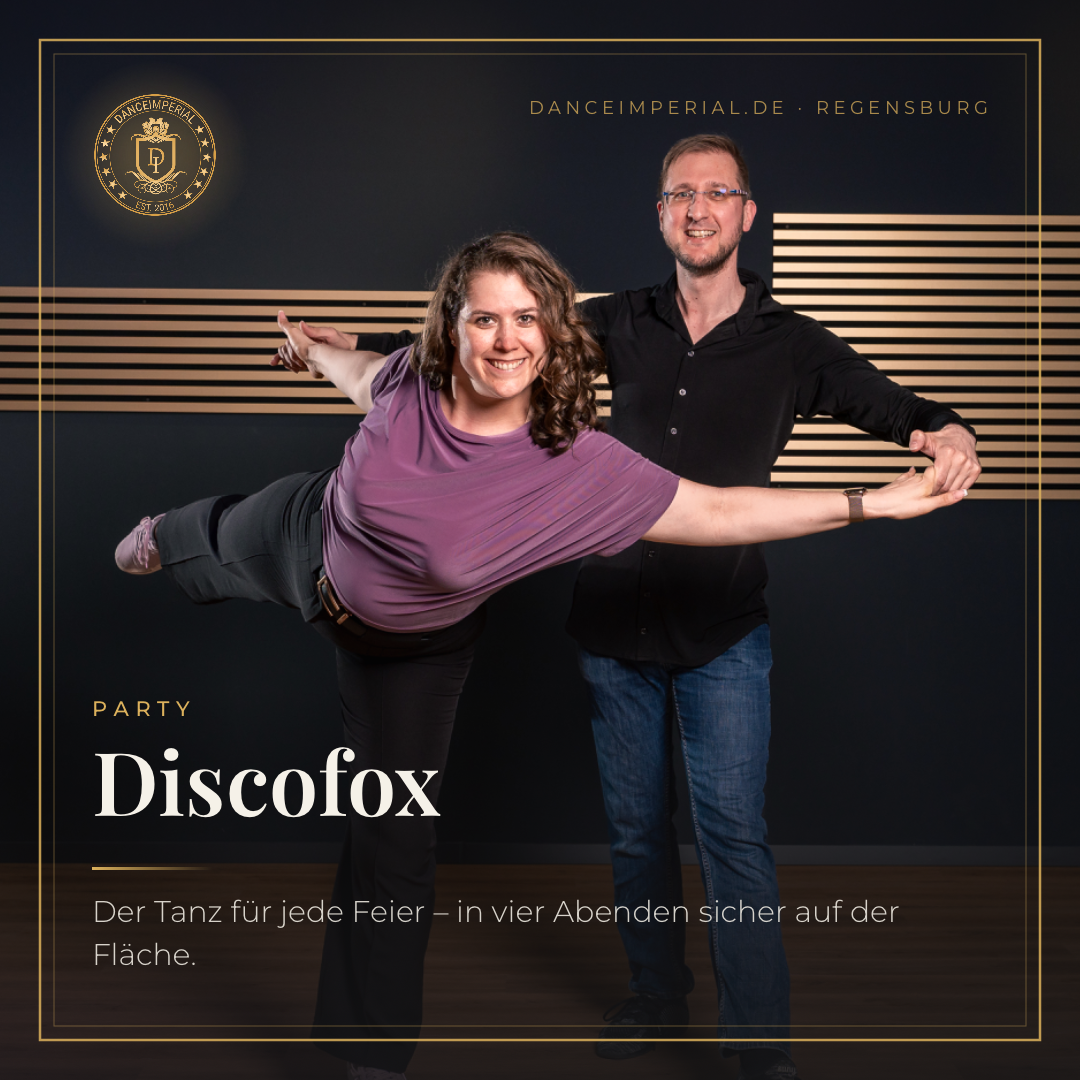 Location: Tanzschule DANCEIMPERIAL GmbH - Motto: DiscoFox Party (englisch) – DJ Olli